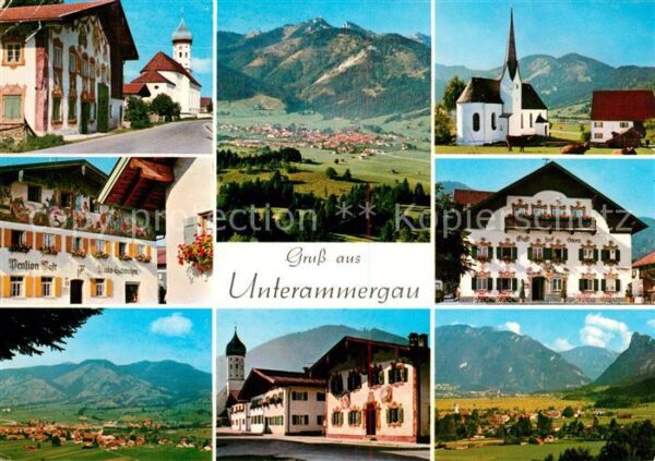 Unterammergau Nuslerhaus Teufelsstättkopf Kappele Pen