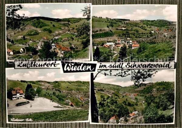 Wieden Schwarzwald Panorama Wiedener Eck Berghotel
