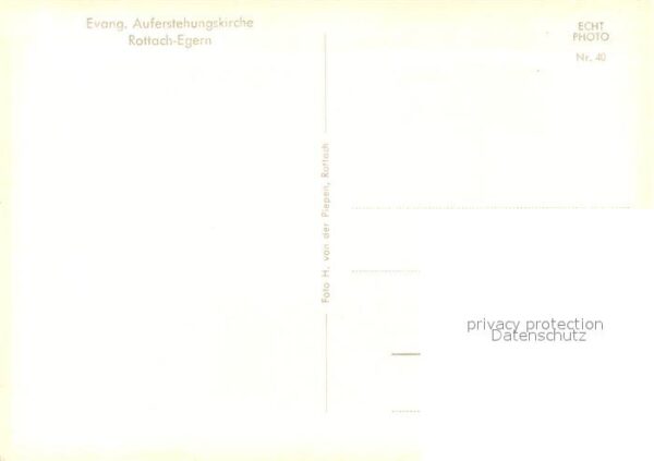 Rottach-Egern Ev Auferstehungskirche – Bild 2