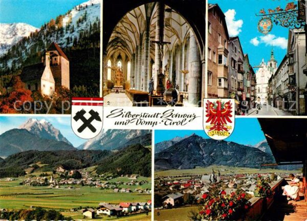 Schwaz Tirol Schloss Freundsberg Pfarrkirche Franz J