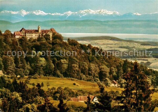 Heiligenberg Baden Schloss Heiligenberg mit Bodensee und S