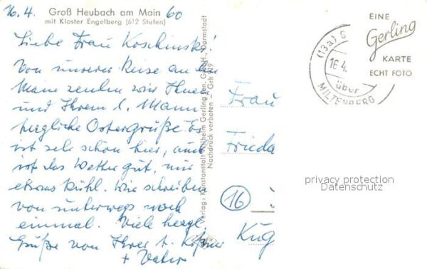 Grossheubach Kloster Engelberg – Bild 2