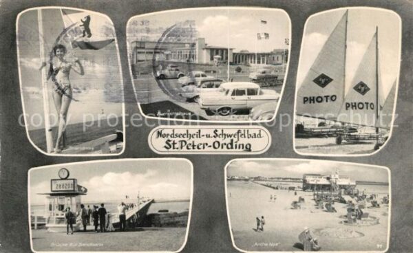 St Peter-Ording Badenixe Kurmittelhaus Strandsegeln Brü