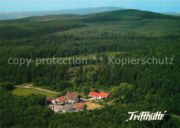 Eckweiler Bad Sobernheim Restaurant Cafe Trifthütte Fliegeraufna
