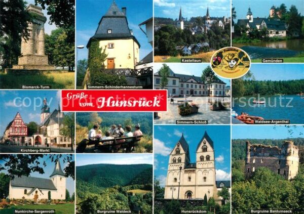 Hunsrueck Sehenswürdigkeiten Städte der Gegend