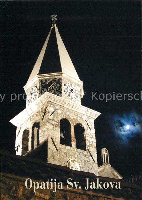Opatija Abbazia Sv Jakova Abtei St Jakob bei Nacht