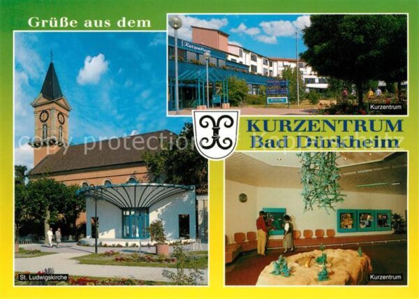 Bad Duerkheim St Ludwigskirche Kurzentrum Heilbad an