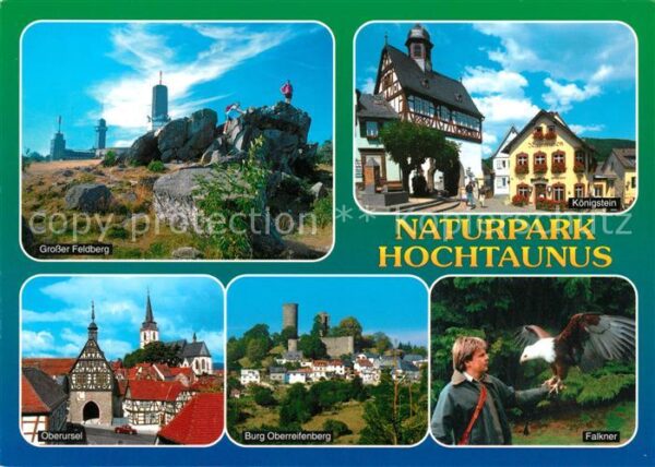 Grosser Feldberg Taunus Felsen Sendetürme Königstein Oberursel