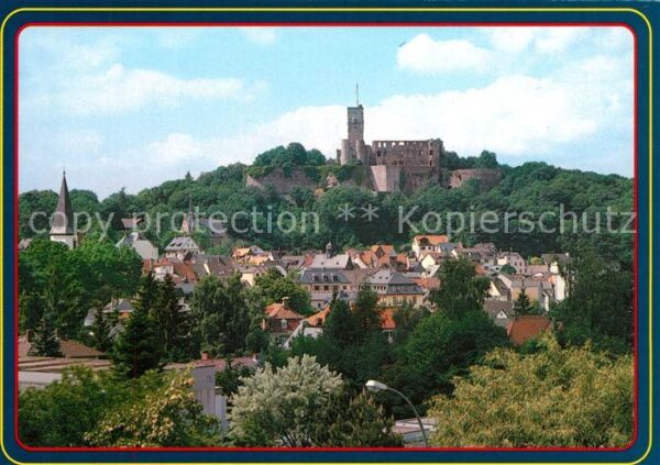 Koenigstein Taunus Heilklimatischer Kurort mit Burgruine