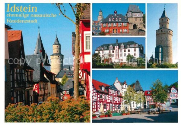 Idstein Altstadt Historische Fachwerkhäuser Tur