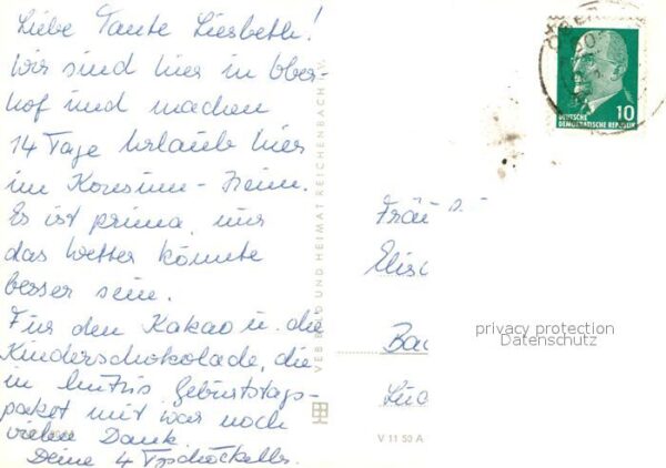 Oberhof Thueringen Konsum Erholungsheim Blockhaus Speisesa – Bild 2