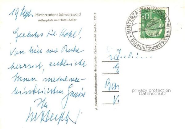 Hinterzarten Adlerplatz Hotel Adler Kirche – Bild 2