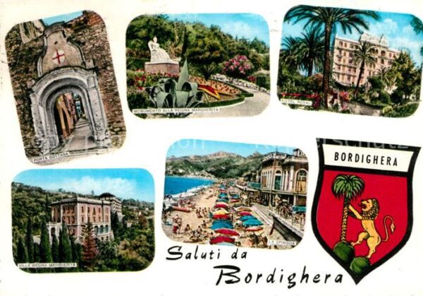 Bordighera Porta Sottana Monumento alla Regina Mar