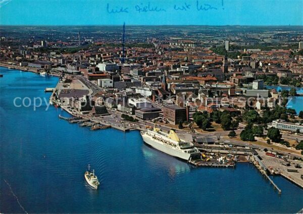 Kiel Landeshauptstadt Oslo Kai mit Fährschif