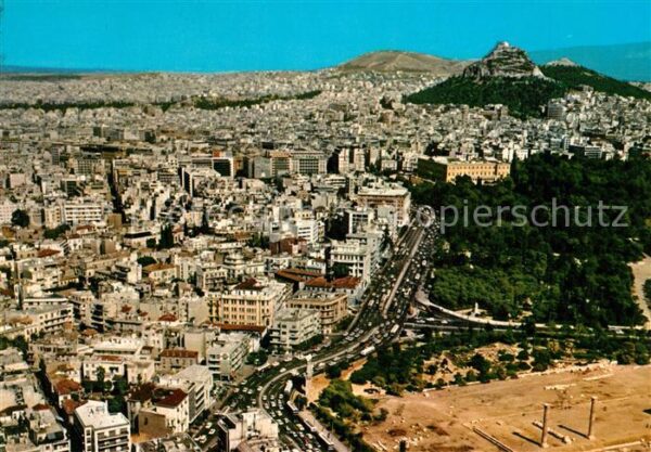 Athenes Athen Fliegeraufnahme