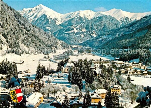 Boeckstein Winterpanorama Gasteinertal Alpen