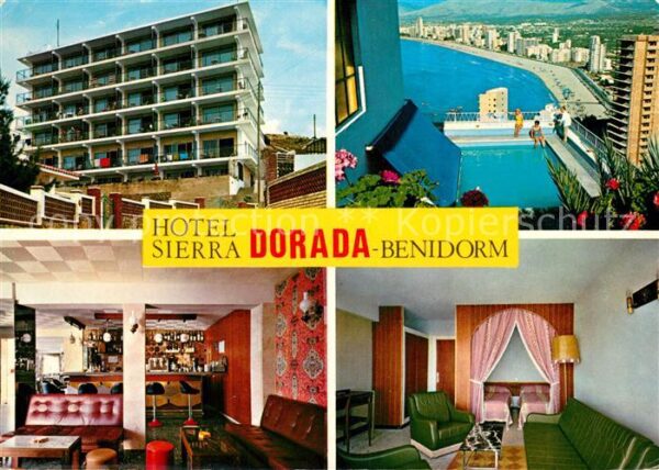 Benidorm Hotel Sierra Dorada Swimming Pool Meerb