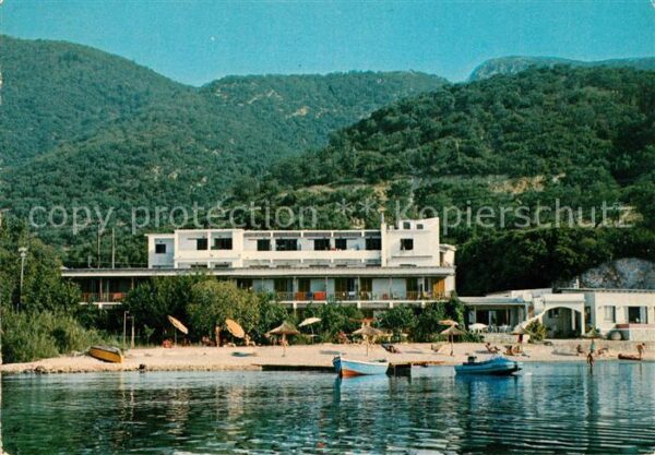 Corfu Korfu Hotel Emerald Ansicht vom Meer aus