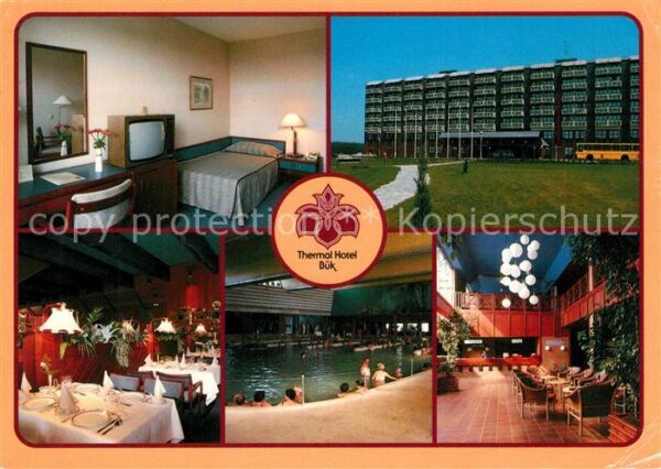 Buek Buekfuerdoe Bad Thermal Hotel Hallenbad Restaurant