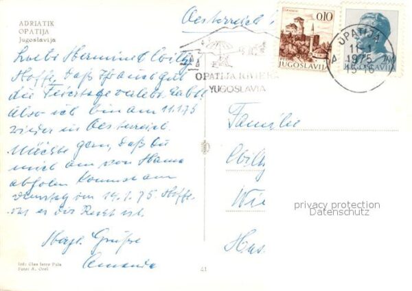Opatija Abbazia Hotel Adriatik – Bild 2