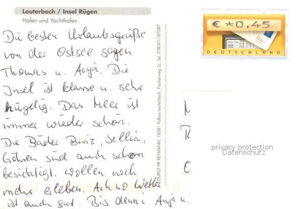 Lauterbach Ruegen Hafen Yachthafen Fliegeraufnahme – Bild 2