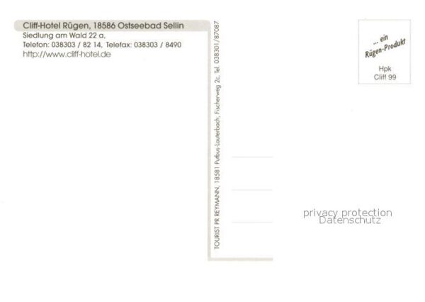 Sellin Ruegen Cliff Hotel Ostseestrand Fliegeraufnahm – Bild 2