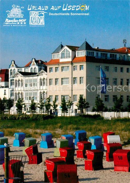 Bansin Ostseebad Hotel Restaurant Bansiner Hof Strandkör