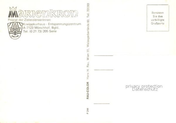 Moenchhof Burgenland Marienkron Priorat der Zisterzienserinn – Bild 2