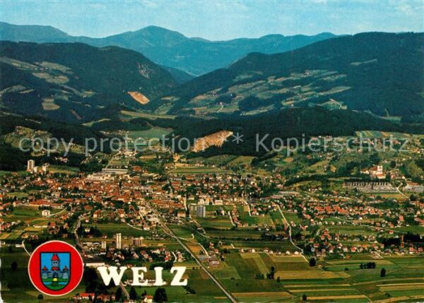 Weiz Steiermark Fliegeraufnahme