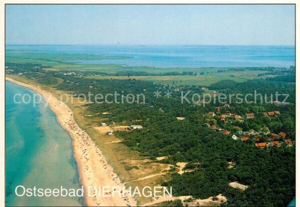 Dierhagen Ostseebad Fliegeraufnahme