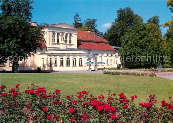 Neustrelitz Restaurant Orangerie Rosenbeet Park