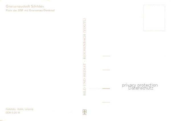 Schildau Platz der DSF Gneisenau Denkmal – Bild 2