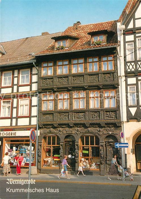Wernigerode Harz Krummelsches Haus Historisches Gebäude