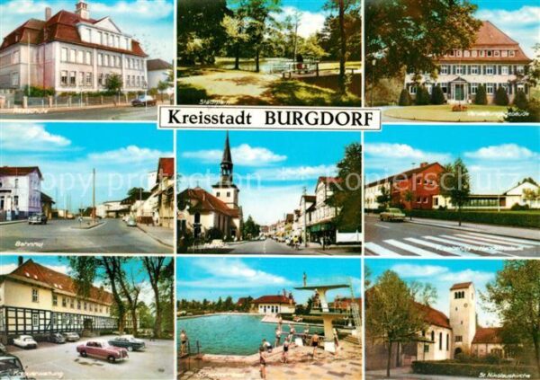 Burgdorf Hannover Schule Stadtpark Verwaltungsgebäude Mar