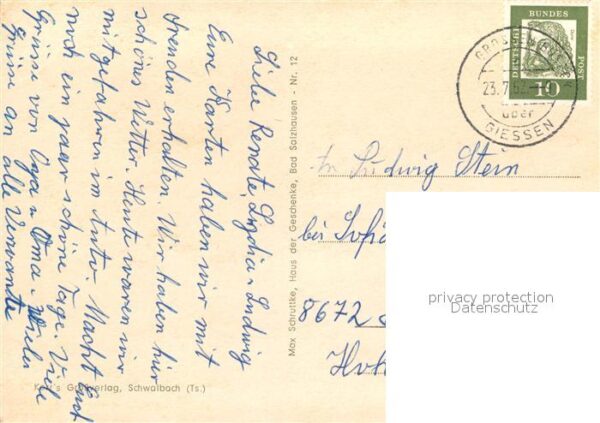 Bad Salzhausen Kurheim Barockhäuser Trinkhalle Wasserr – Bild 2