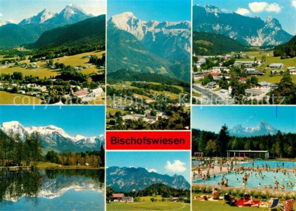 Bischofswiesen Landschaftspanorama Alpen See Wasserspi