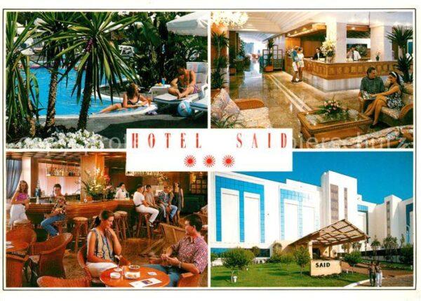 Cala Millor Mallorca Hotel Said Restaurant Bar Foyer Swimmin