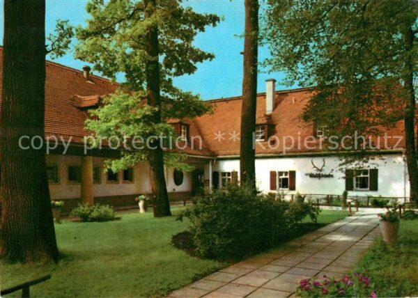 Moritzburg Sachsen Waldschänke Historische Gaststätte mit
