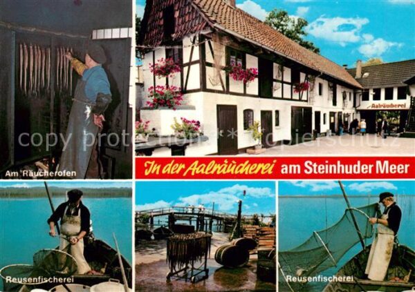 Steinhuder Meer Aalräucherei Räucherofen Reusenfischere