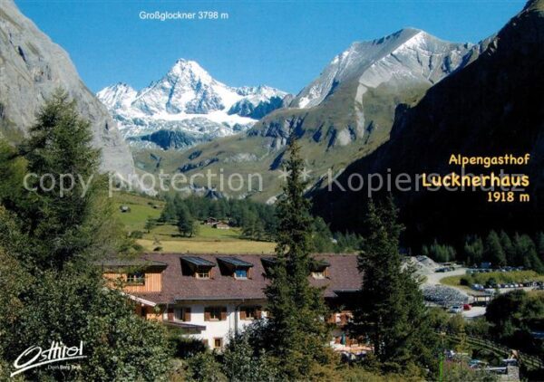 Kals Grossglockner Alpengasthof Lucknerhaus Grossglockner