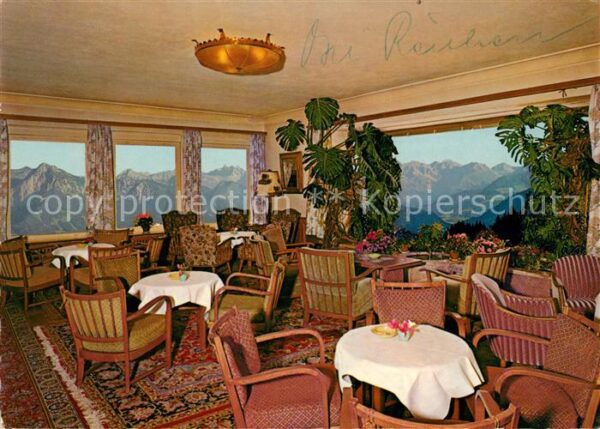 Sonthofen Oberallgaeu Allgäuer Berghof Restaurant Alpe Eck Al