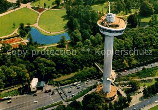 Rotterdam Euromast Fliegeraufnahme