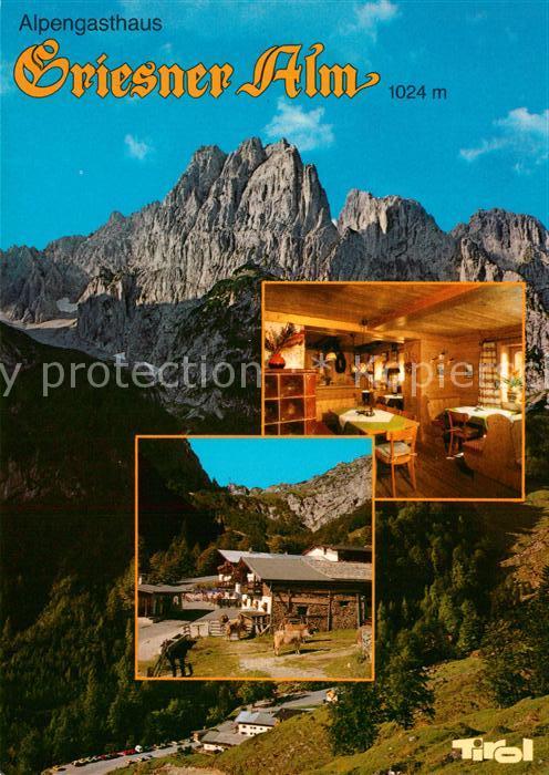 Kirchdorf Tirol Alpengasthaus Griesner Alm Naturschutzg