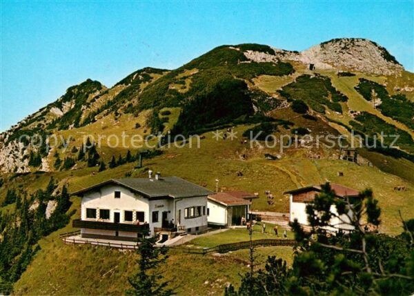 Graen Tirol Bergstation Füssener Jöchle Restaurant