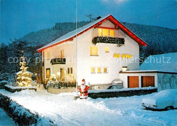 Klosterreichenbach Cafe Gröger Restaurant Pension im Winte