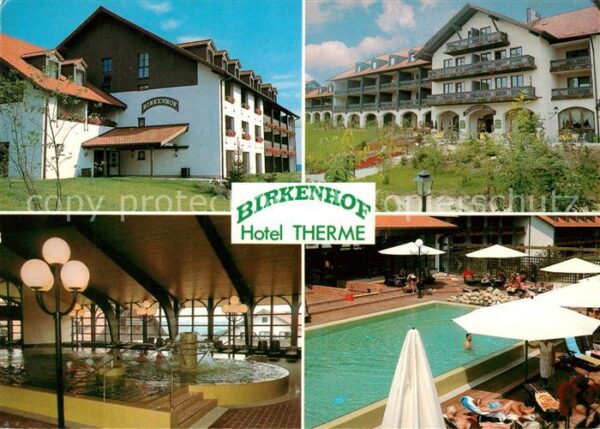 Bad Griesbach Rottal Hotel Birkenhof Therme Hallenbad Swimmi