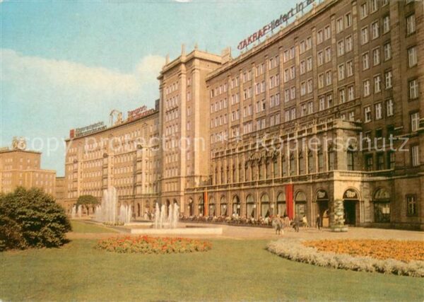 Leipzig Rossplatz Wasserspiele Messestadt