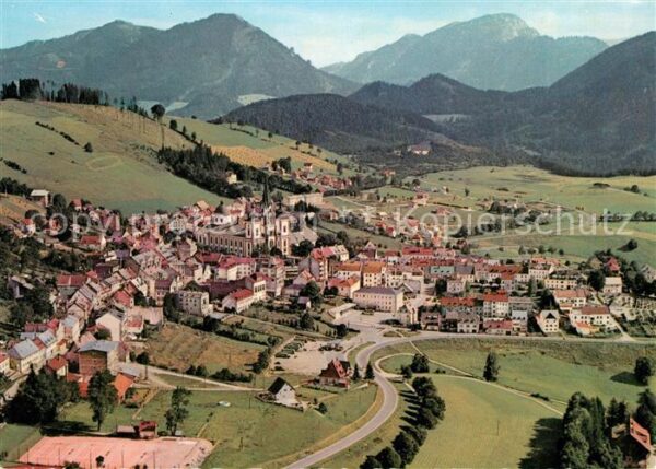 Mariazell Steiermark Fliegeraufnahme