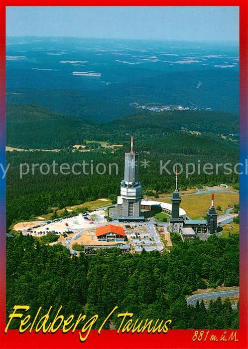 Feldberg Taunus Feldberghaus Sendetürme Fliegeraufnahme