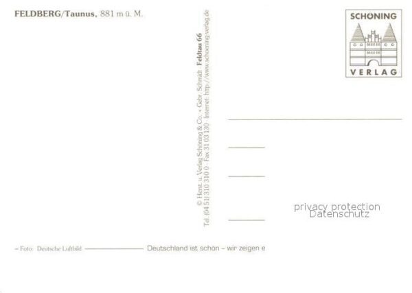 Feldberg Taunus Feldberghaus Sendetürme Fliegeraufnahme – Bild 2
